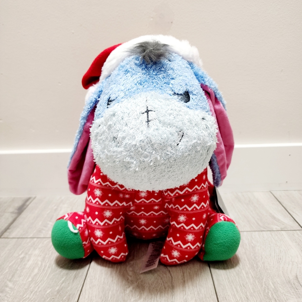 Disney Eeyore Holiday Weighted Plush